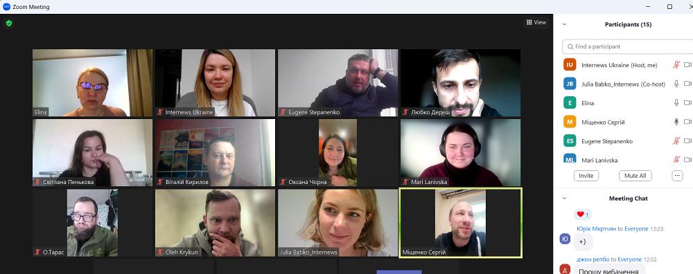 Voice of War Journalism School for Ukraine’s defenders photo