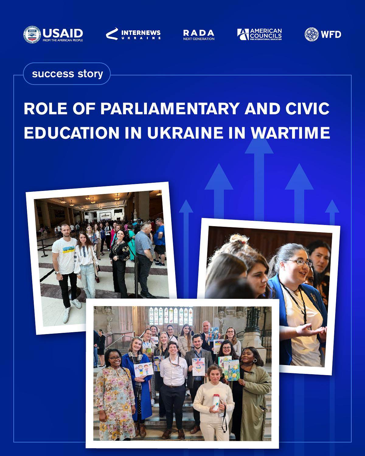 Education becomes crucial in wartime: role of parliamentary education in Ukraine