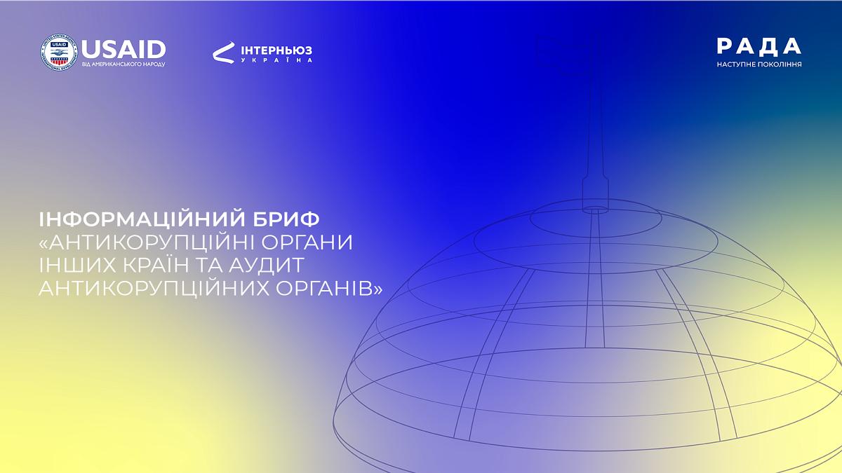 Інформаційний бриф: «Антикорупційні органи інших країн та аудит антикорупційних органів»