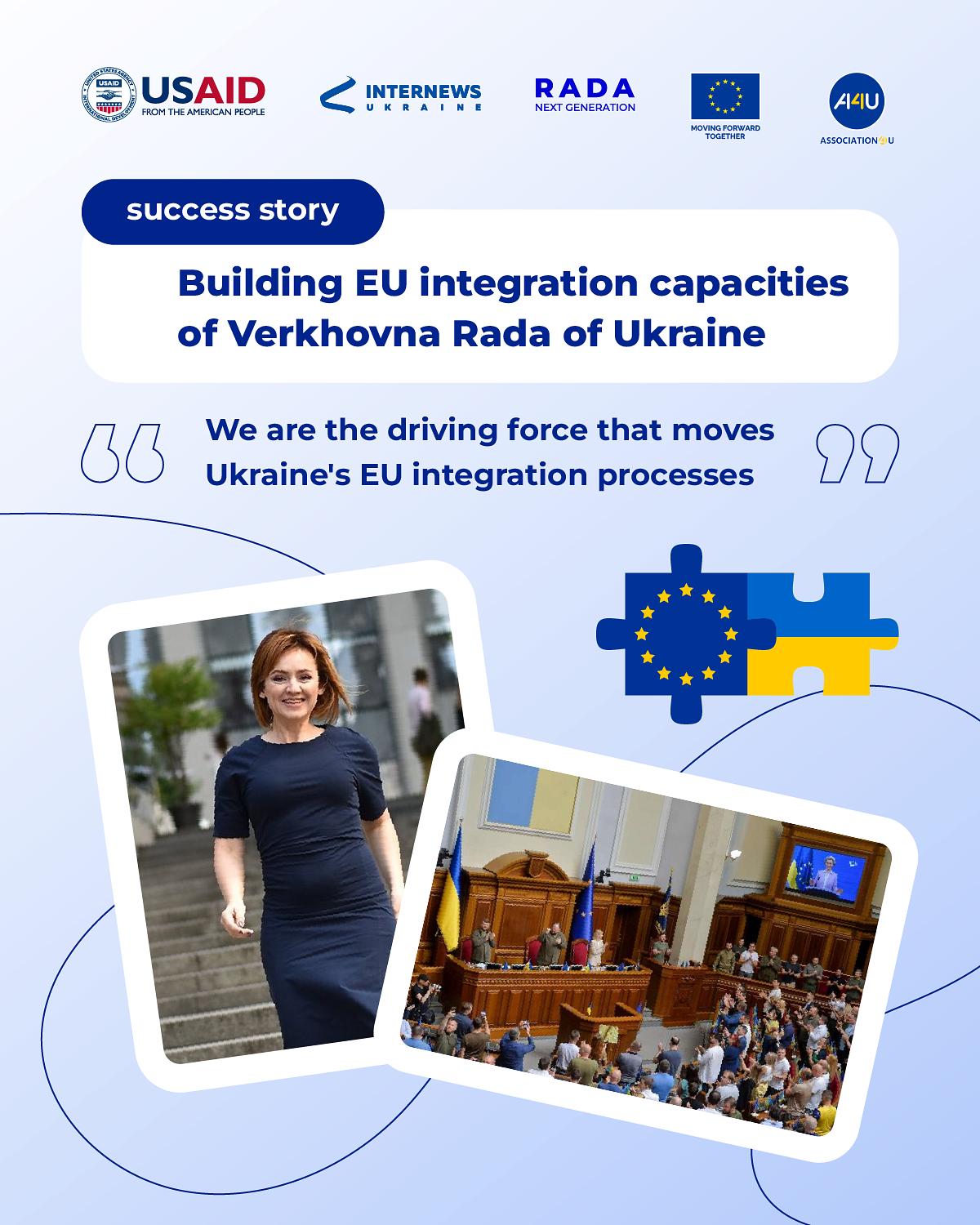 Building EU integration capacities of Ukrainian parliament