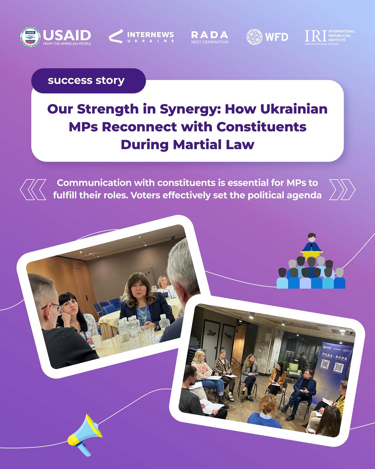 Helping MPs communicate with voters during martial law